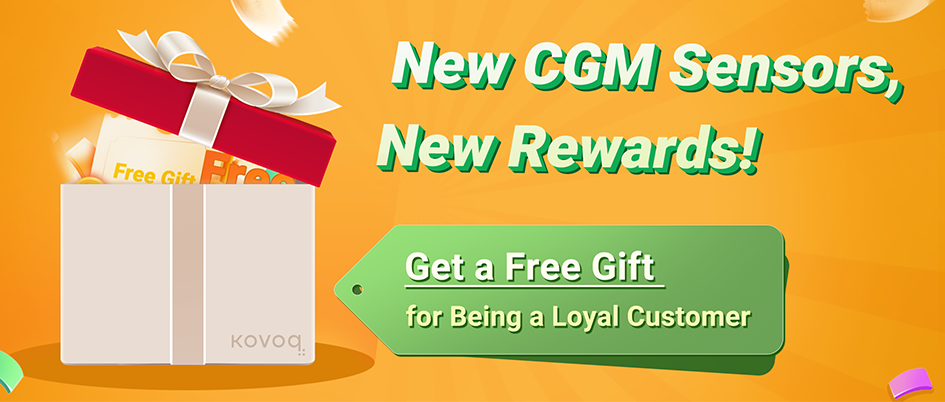 Kovoq's Free Gift for Loyal Customers Switching to New CGM Sensors