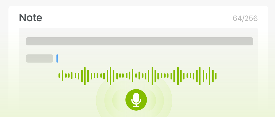 Do you know you can add notes to your sugar record in Kovoq Sugar by voice?