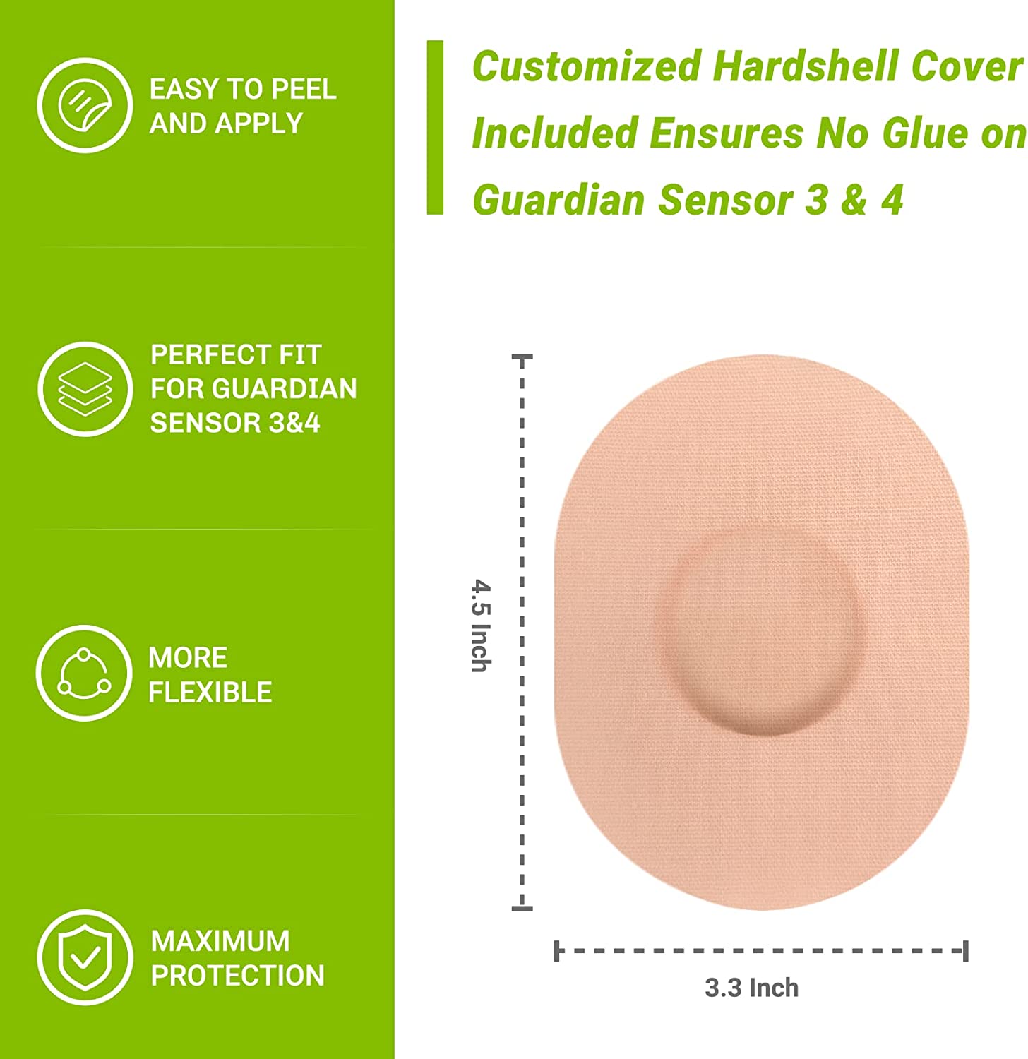 Kovoq - Waterproof Guardian Sensor Patches - 25Pcs